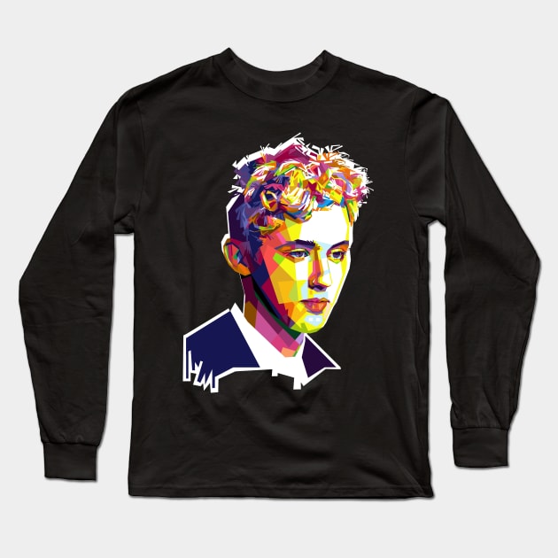 TROYE SIVAN Long Sleeve T-Shirt by Vector Baturaja